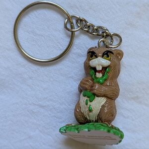Vintage Goosebumps Cuddles scarepack Upcycled Keychain